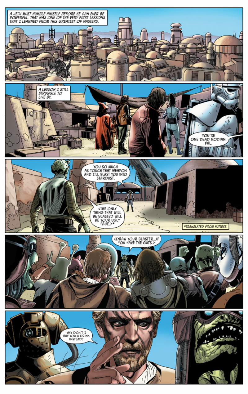 Illustration for article titled Greedo Was a Terrible Bounty Hunter Long Before He Tried to Capture Han Solo